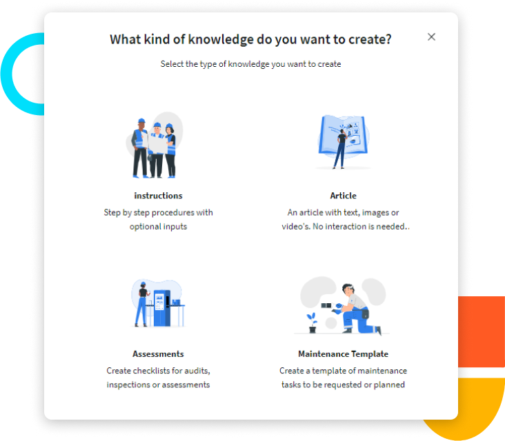 Create knowledge management image